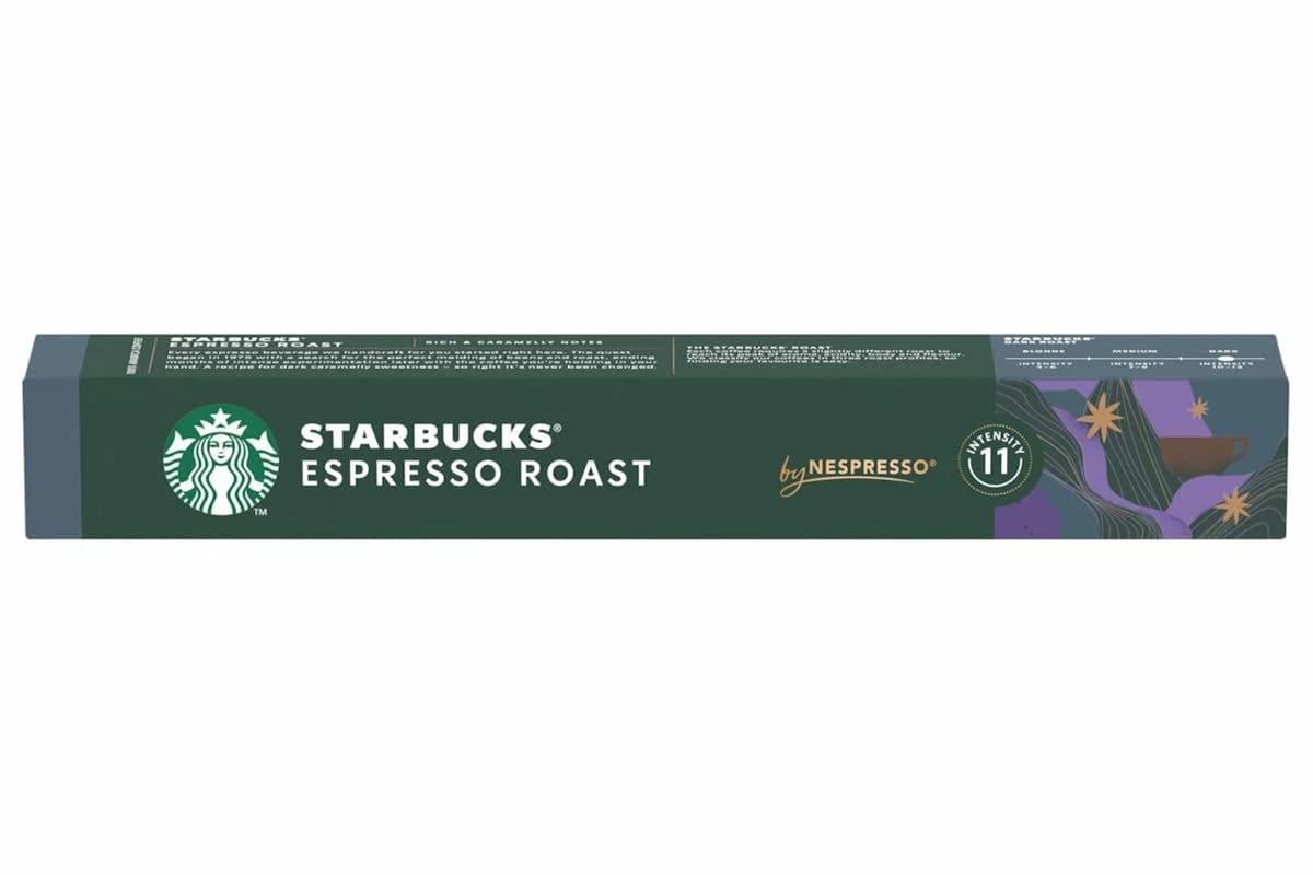 Starbucks Espresso Roast | Nespresso Compatibles | 10 Capsules