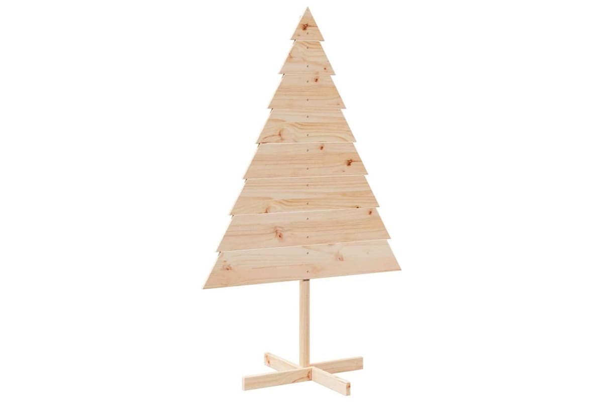 Vidaxl Wooden Christmas Tree For Decoration 150 Cm Solid Wood