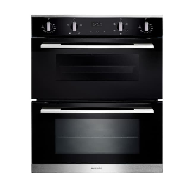 Rangemaster Built-in Double Oven Black & Stainless Steel | RMB7245BL/SS