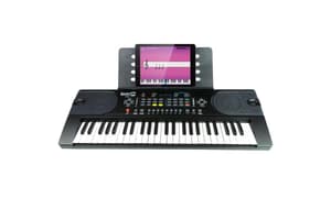 Rockjam 49-key Keyboard Piano With Sheet Music Stand, Piano Note Stickers & Lessons