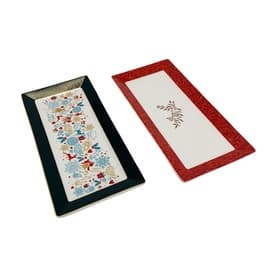 A Christmas Wish Platter Two-Piece Set