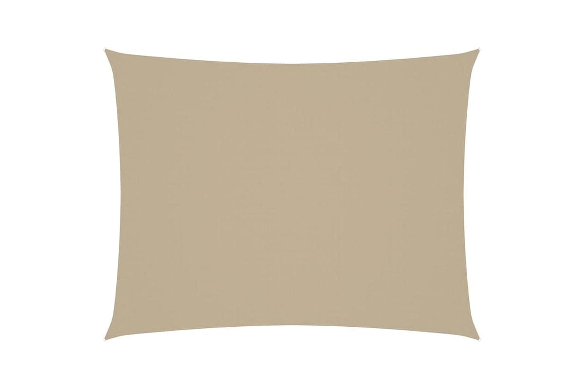 Vidaxl 135165 Sunshade Sail Oxford Fabric Rectangular 5x7 M Beige