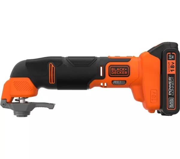 BLACK + DECKER BDCOS18D1K-GB 18 V Cordless Oscillating Tool - Orange & Black
