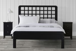 Nero Bed Frame | Small Double | 4ft | Black