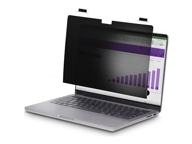 Startech 16-inch MacBook Pro 21/23 Laptop Privacy Screen, Anti-Glare Privacy Filter with 51% Blue Light Reduction, Monitor Screen Protector with +/- 3