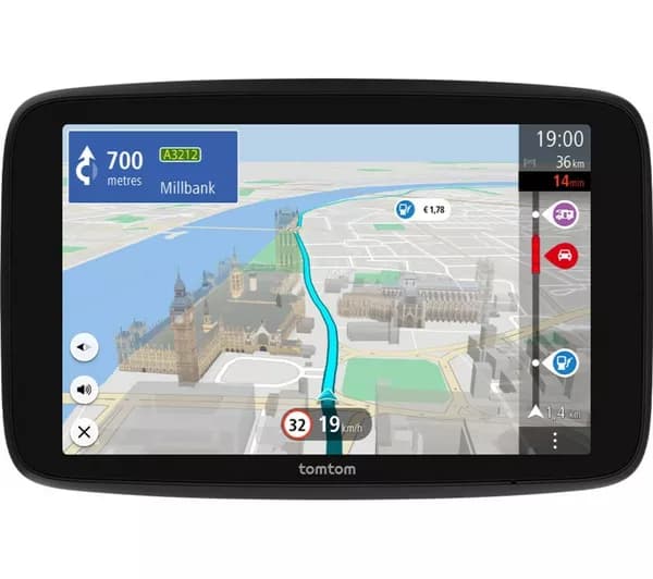 TOMTOM GO Camper Max 2nd Generation 7" Sat Nav - Worldwide Maps