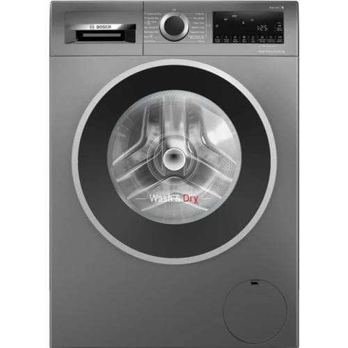 BOSCH SERIES 6 10.5/6KG WASHER DRYER - CAST IRON GREY