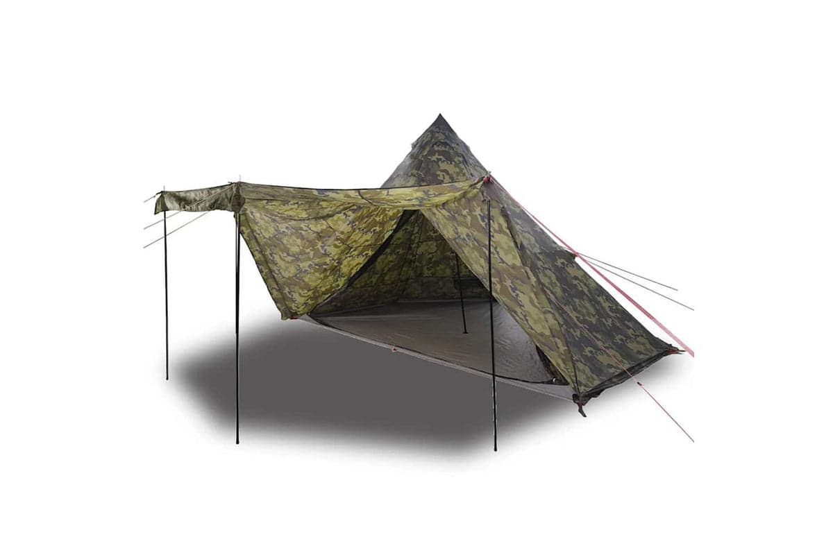 Vidaxl Family Tent Tipi 8-person Camouflage Waterproof