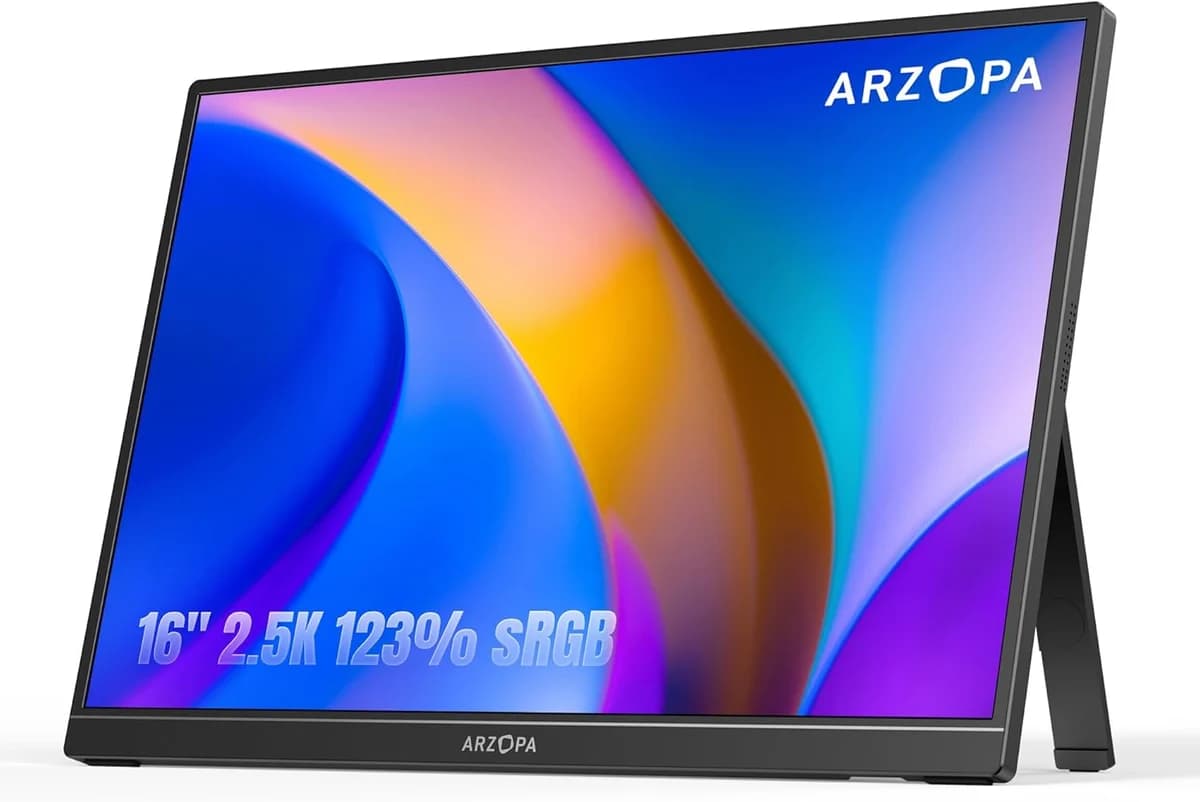 ARZOPA Z1RC 16" 2.5K Portable Monitor | Z1RC