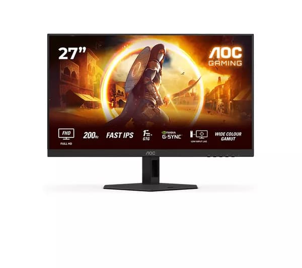 AOC 27G4HRE Full HD 27" IPS LCD Gaming Monitor - Black