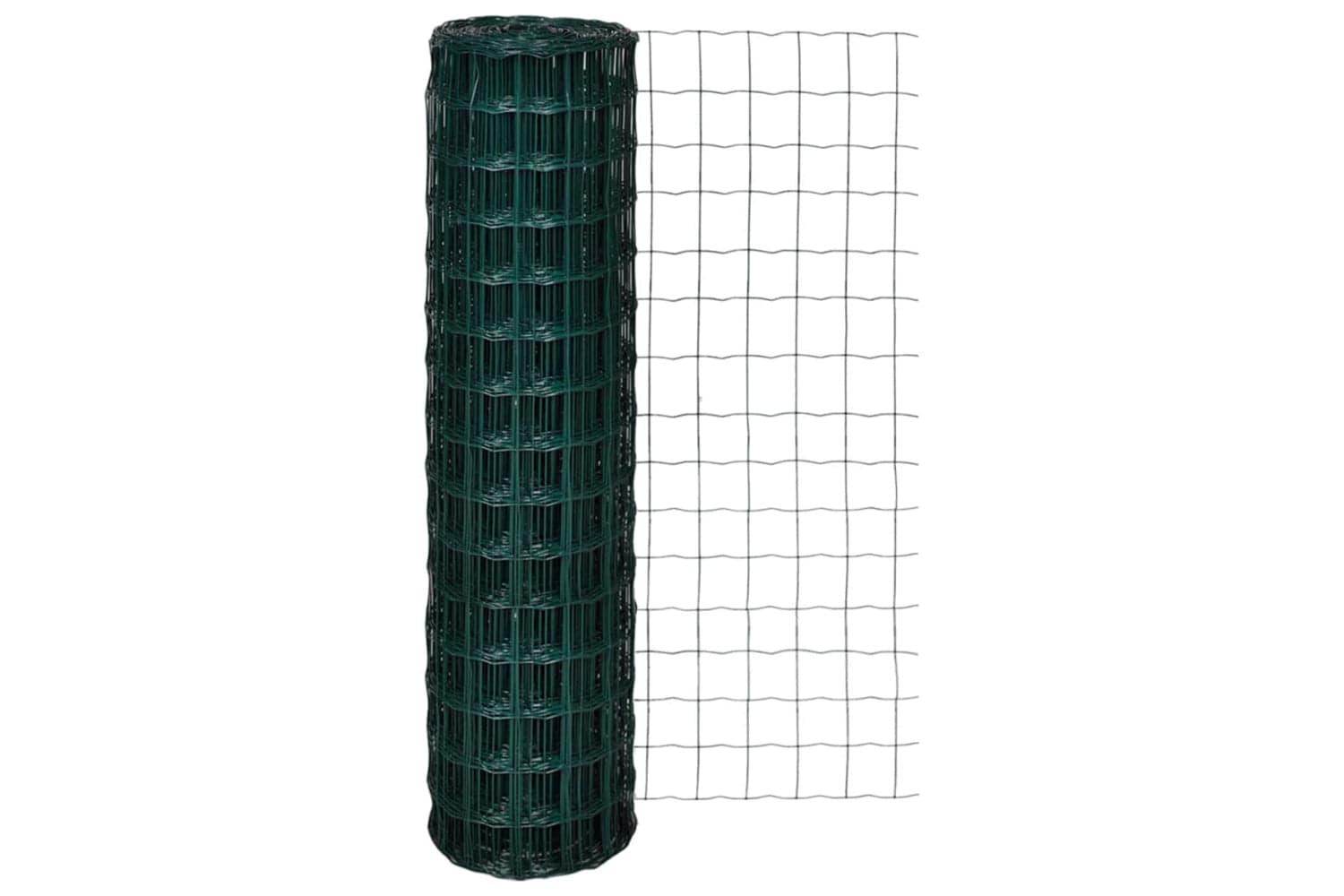 Vidaxl 140575 Euro Fence Steel 10x1.5 M Green