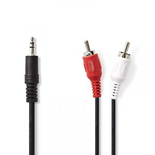 DFE 3.5 Mm Jack To 2x Phono Lead...