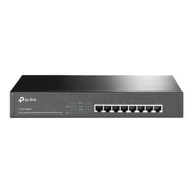 TP-Link TL-SG1008MP 8-Port Gigabit Unmanaged Desktop/Rackmount Switch 8-Port PoE+ Metal