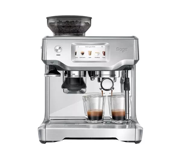 SAGE the Barista Touch SES880 Bean to Cup Coffee Machine - Stainless Steel & Chrome