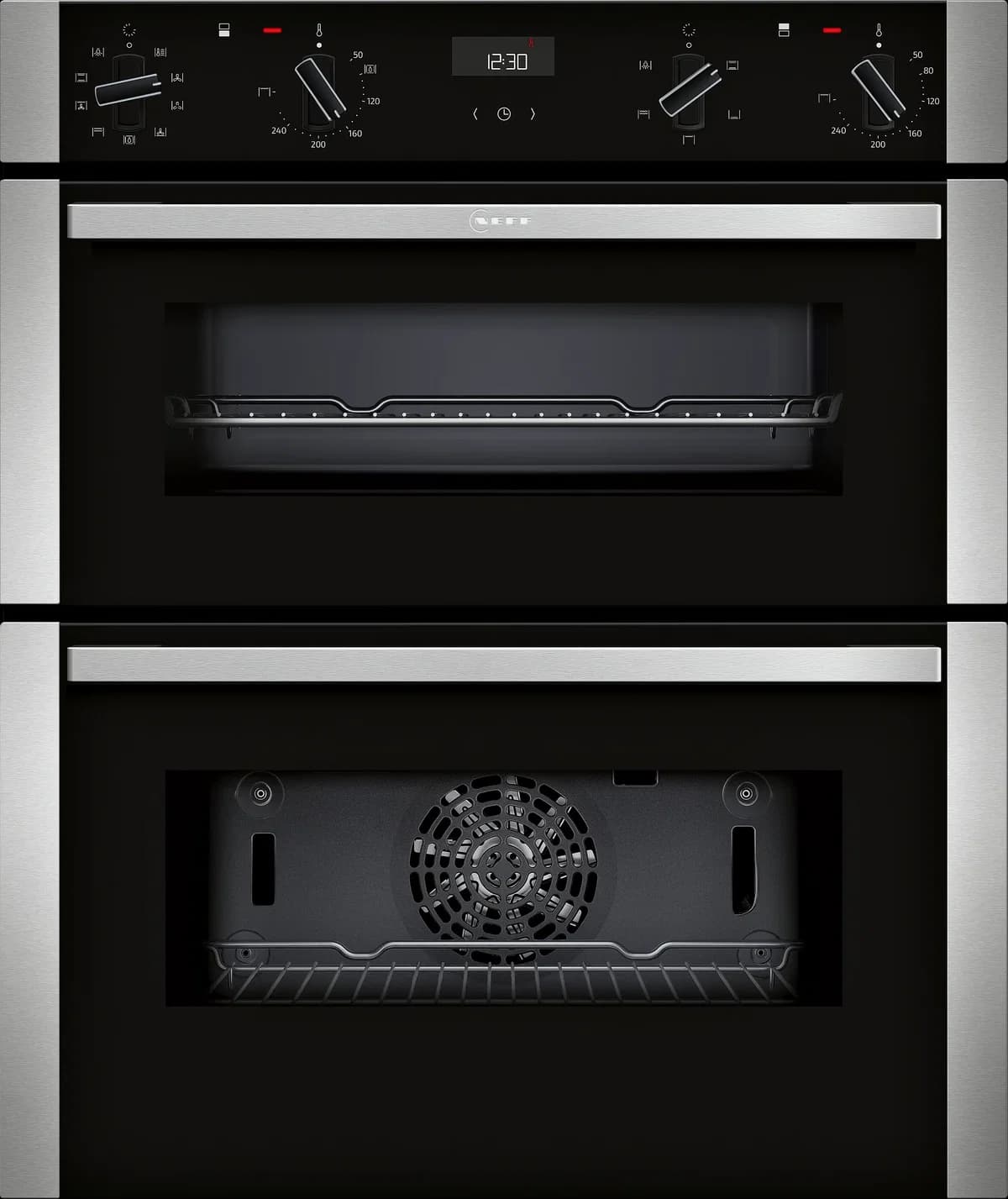 NEFF N50 Built-Under Double Oven - Stainless Steel | J1ACE2HN0B