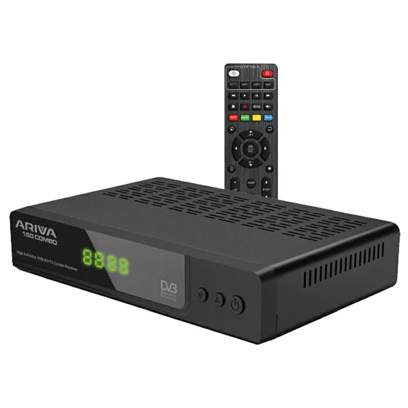 Ferguson Ariva 160 Combo Satellite Receiver Set Top Box - Black | ARIVA160COMBO