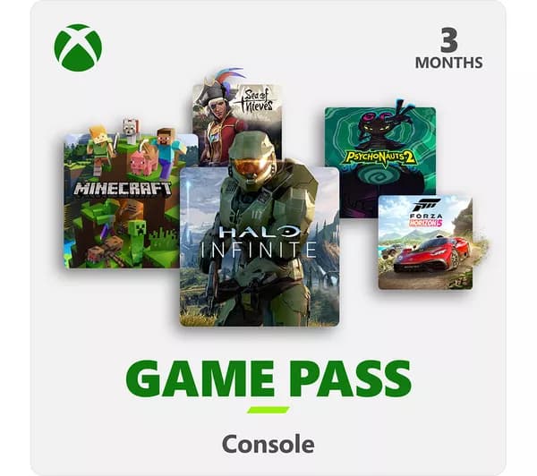 XBOX Xbox Game Pass - Console, 3 Month Membership