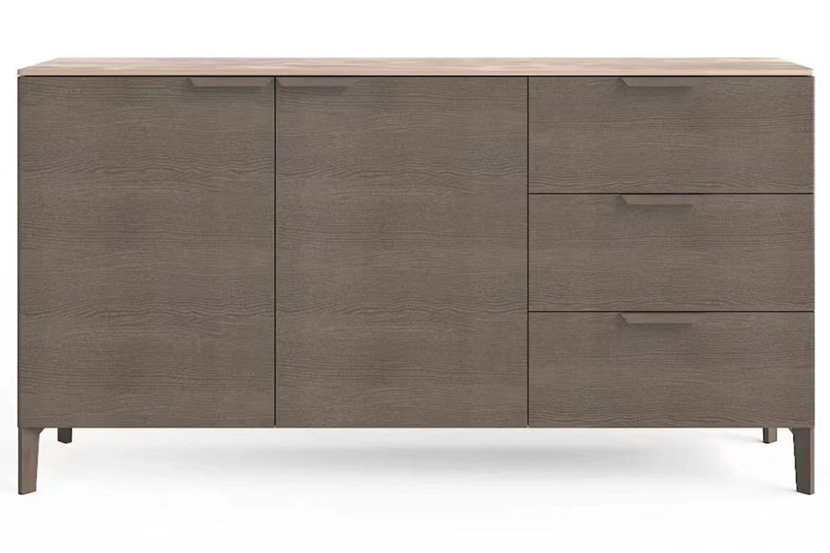 Avenza 2 Door Sideboard | 3 Drawers | Latte