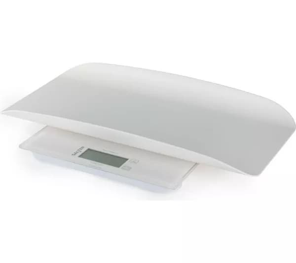 SALTER 2-in-1 Digital Baby Scale - White