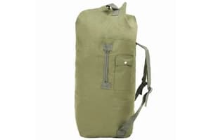 Vidaxl 91385 Army-style Duffel Bag 85 L Olive Green