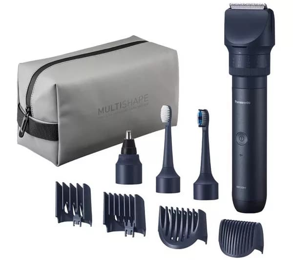 PANASONIC Multishape ER-CKL2 5-in-1 Personal Care Grooming Travel Pack - Navy Blue