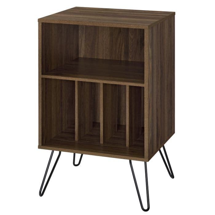 Dorel Home 1324222COMUK, Concord Turntable Stand, Walnut