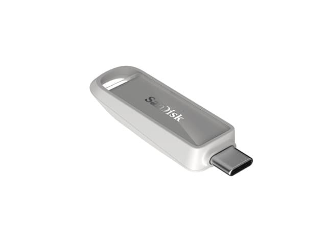 SANDISK - Phone Drive - USB flash drive - 1 TB - USB-C 3.2 Gen 1 - artic white