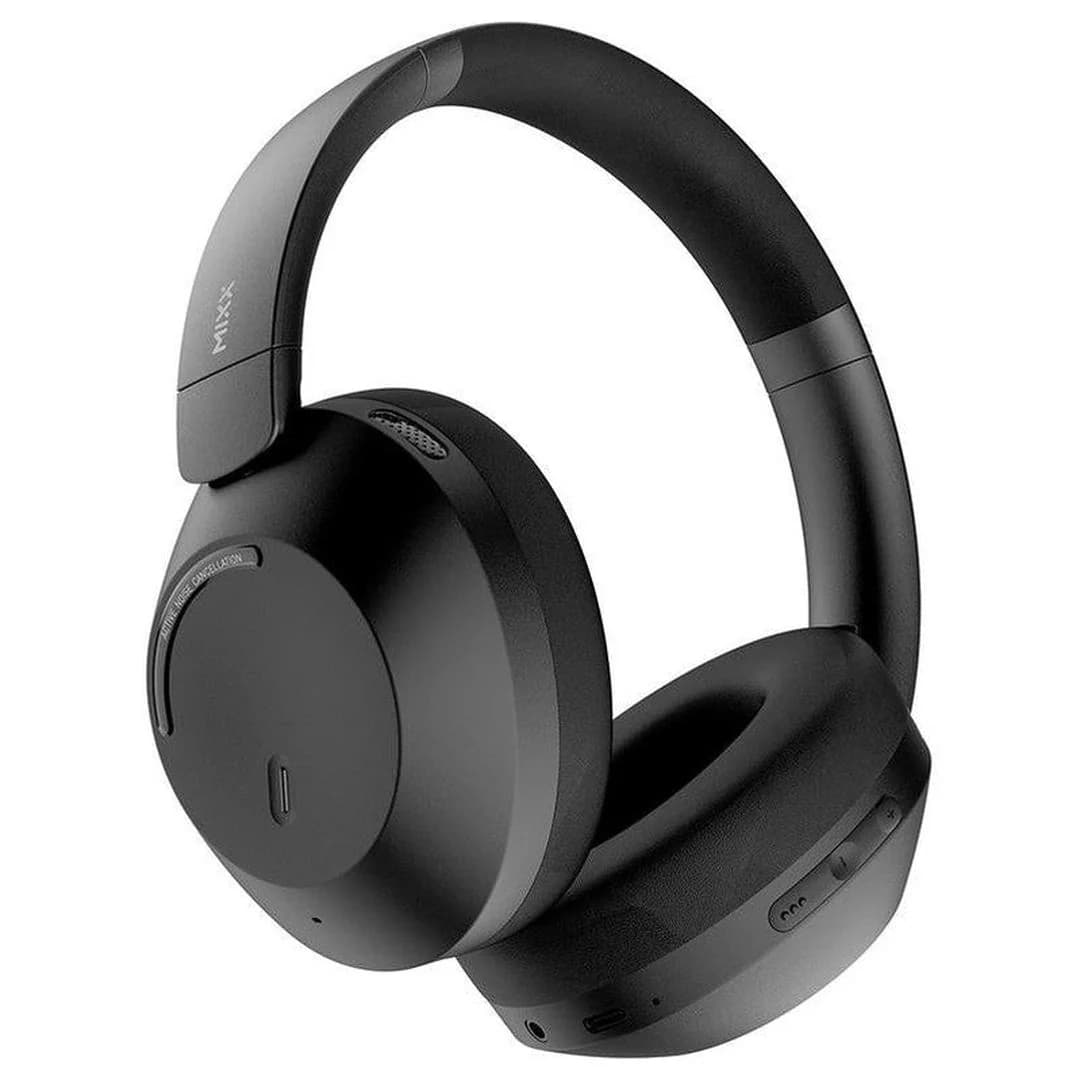Mixx StreamQ Soround TV Media Headphones Black  | SQTV-BK-BK-400