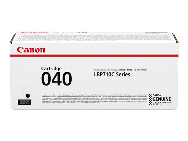 CANON - 040 - black - original - toner cartridge