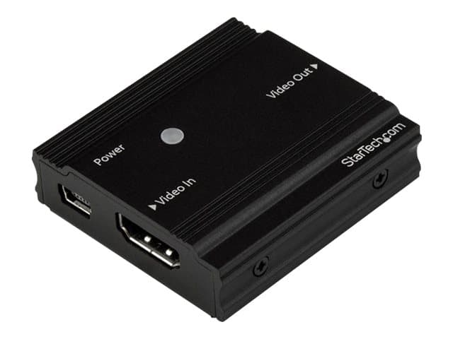 STARTECH.COM - Startech 115 ft. (35 m) 4K HDMI Extender - HDMI Extender - Up To 4K60 - Amplifier/Booster - HDMI to HDMI Booster (HDBOOST4K) - video/audio extender - HDMI