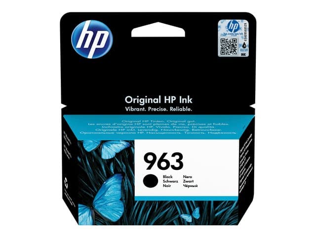 HP - 963 - black - original - Officejet - ink cartridge