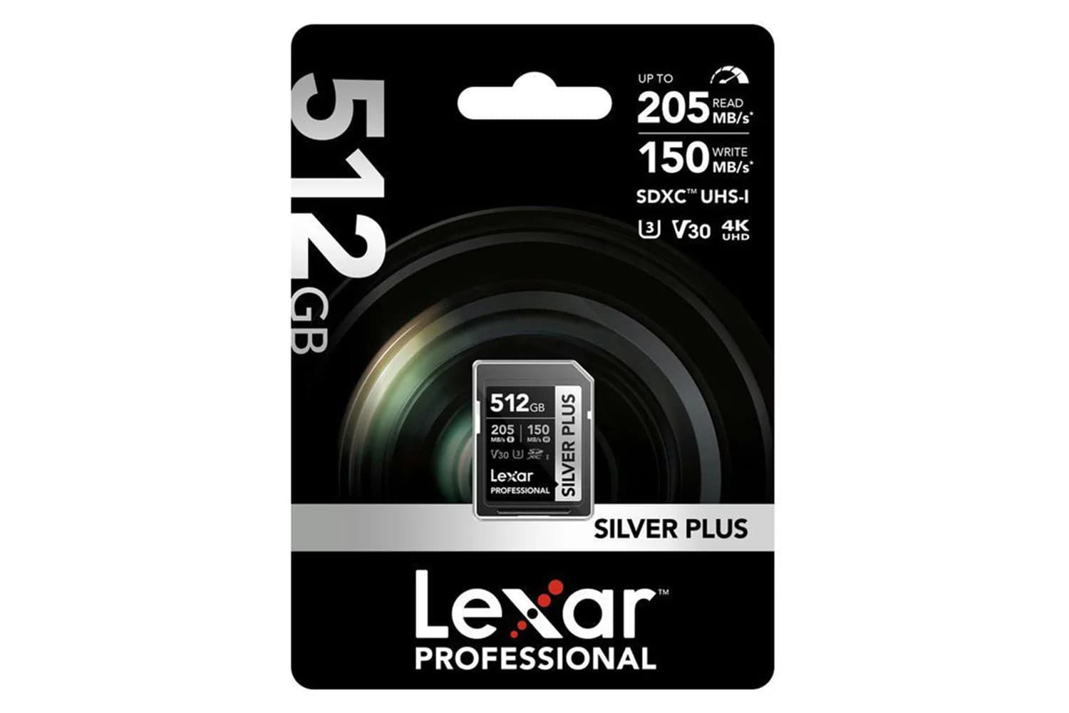 Lexar Professional Silver Plus SDXC UHS-I Memory Card | 512GB