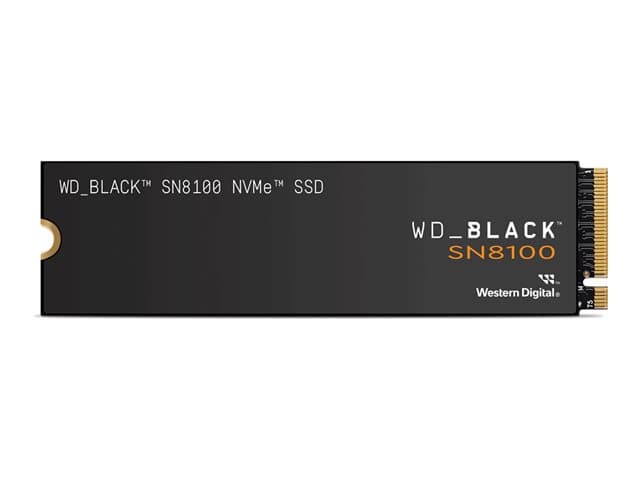 SANDISK - WD_BLACK SN8100 WDS400T1X0M-00CMT0 - SSD - encrypted - 4 TB - internal - M.2 2280 - PCI Express 5.0 x4 (NVMe) - TCG Opal Encryption 2.02