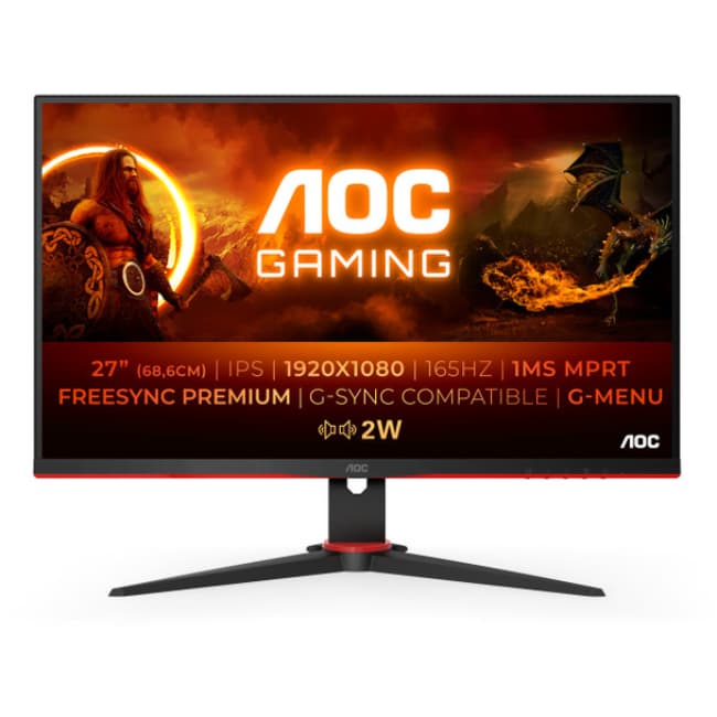 AOC 27" Gaming Monitor - Black | Q27G2E-BK