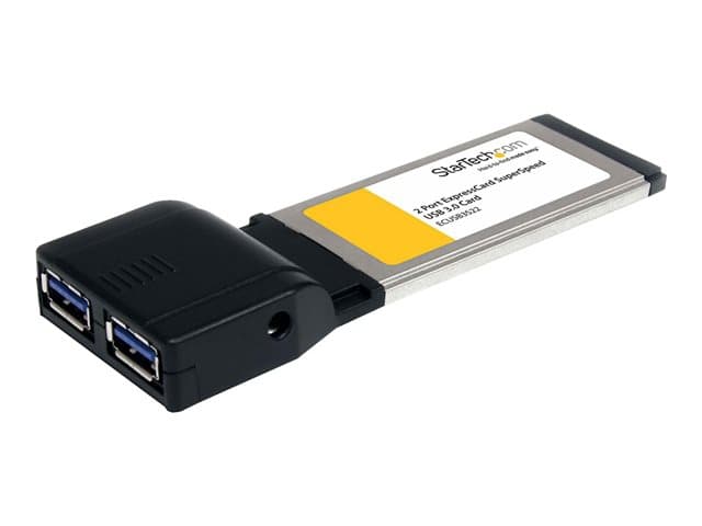Startech 2 Port ExpressCard SuperSpeed USB 3.0 Card Adapter with UASP