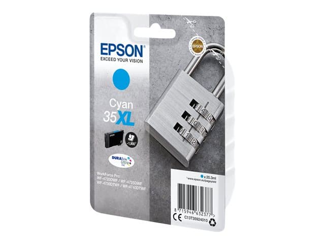 EPSON - 35XL - XL - cyan - original - ink cartridge