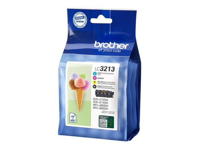 BROTHER - LC3213 Value Pack - 4-pack - black, yellow, cyan, magenta - original - ink cartridge