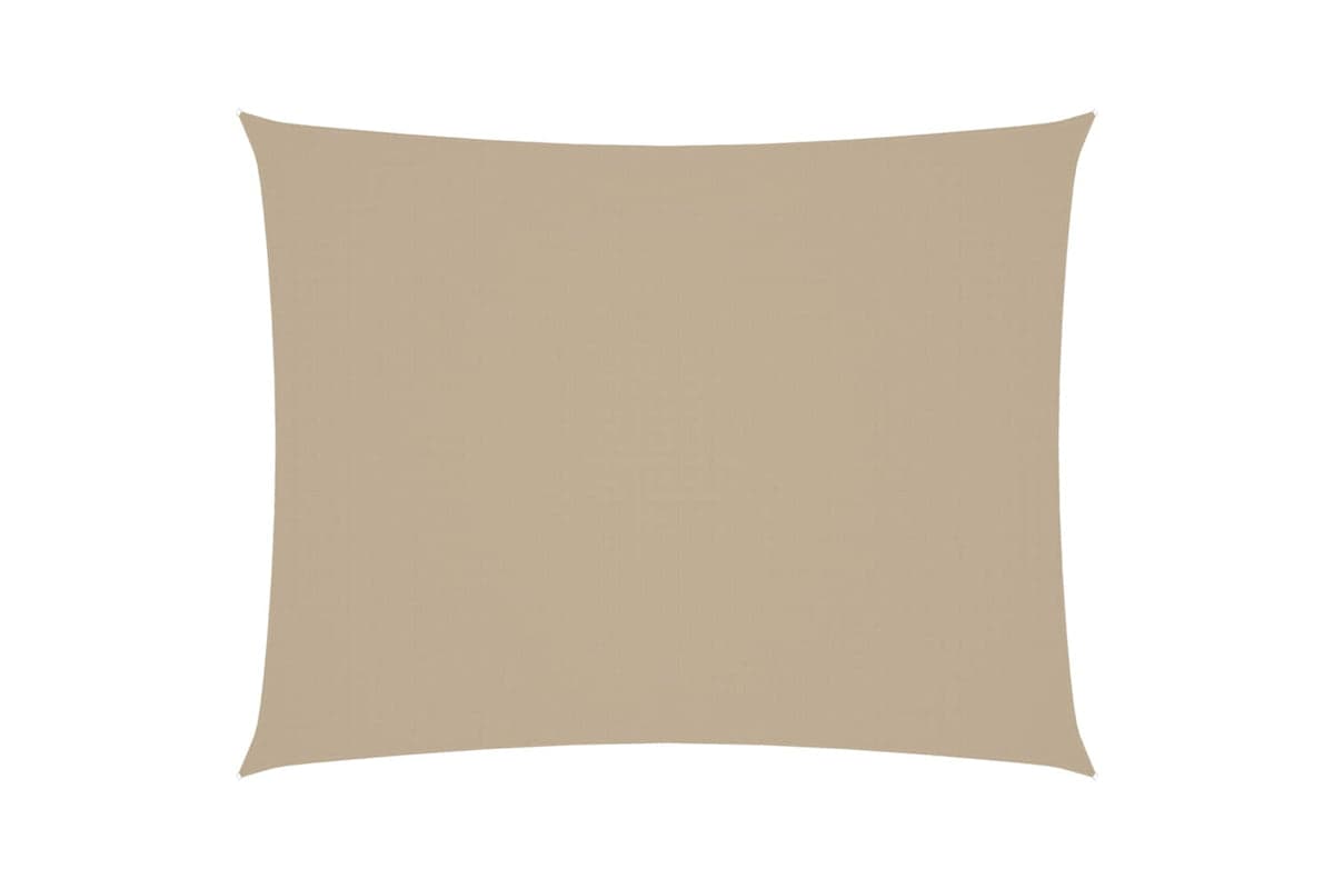 Vidaxl 135167 Sunshade Sail Oxford Fabric Rectangular 6x7 M Beige