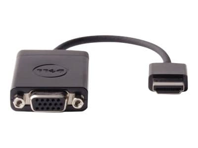DELL - Adapter - HDMI male to HD-15 (VGA) female - black