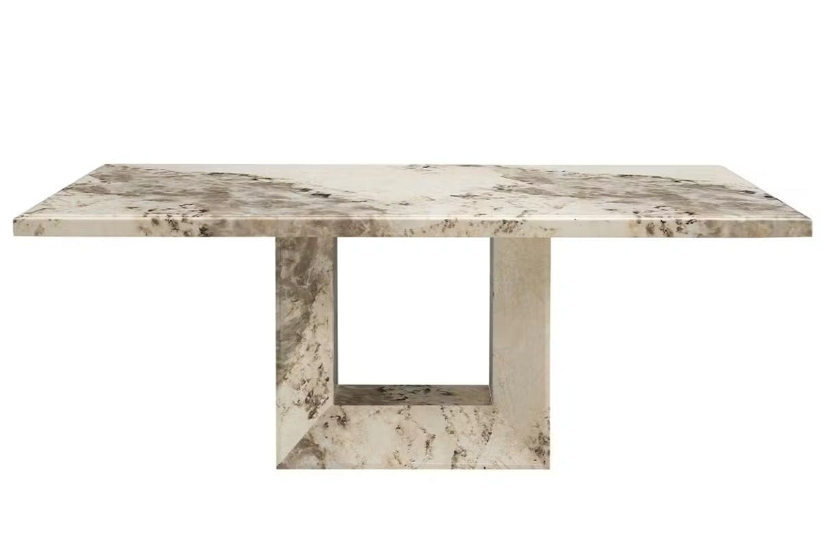 Canova Rectangular Dining Table | 200 cm | Mottled Mocha