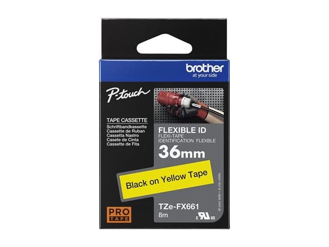BROTHER TZe-FX Flexible Tape