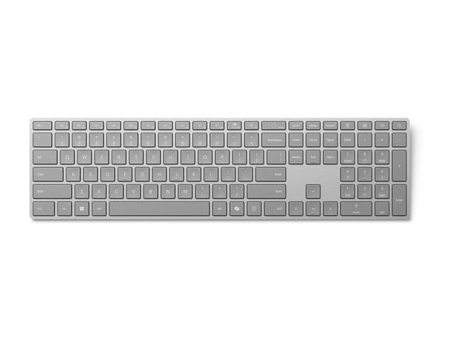 MICROSOFT - Surface Keyboard - 2nd Edition - keyboard - wireless - Bluetooth LE - QWERTY - UK - grey