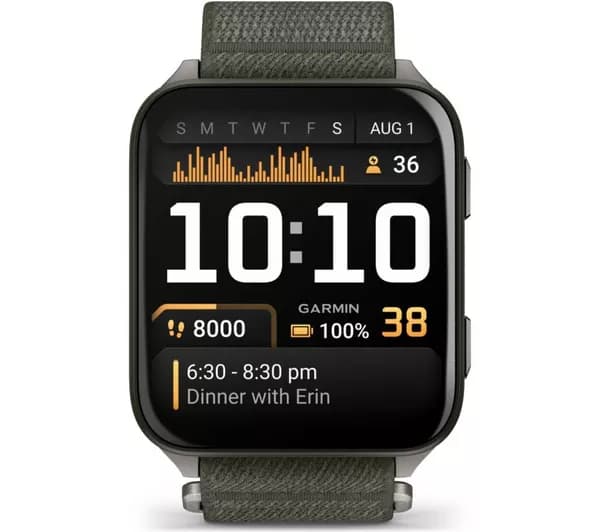 GARMIN Venu X1 - Titanium & Moss