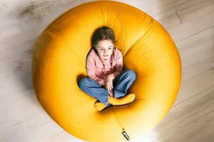 Elephant | Mellow Bean Bag | Orange