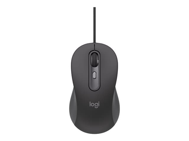 LOGITECH - Signature M520 L for Business - Mouse - right and left-handed - optical - 4 buttons - wired - USB-C