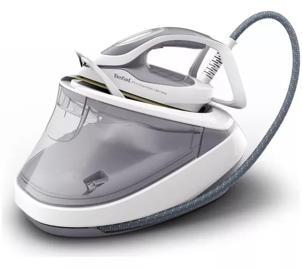 TEFAL Pro Express Ultimate II GV9713 Steam Generator Iron - White & Grey