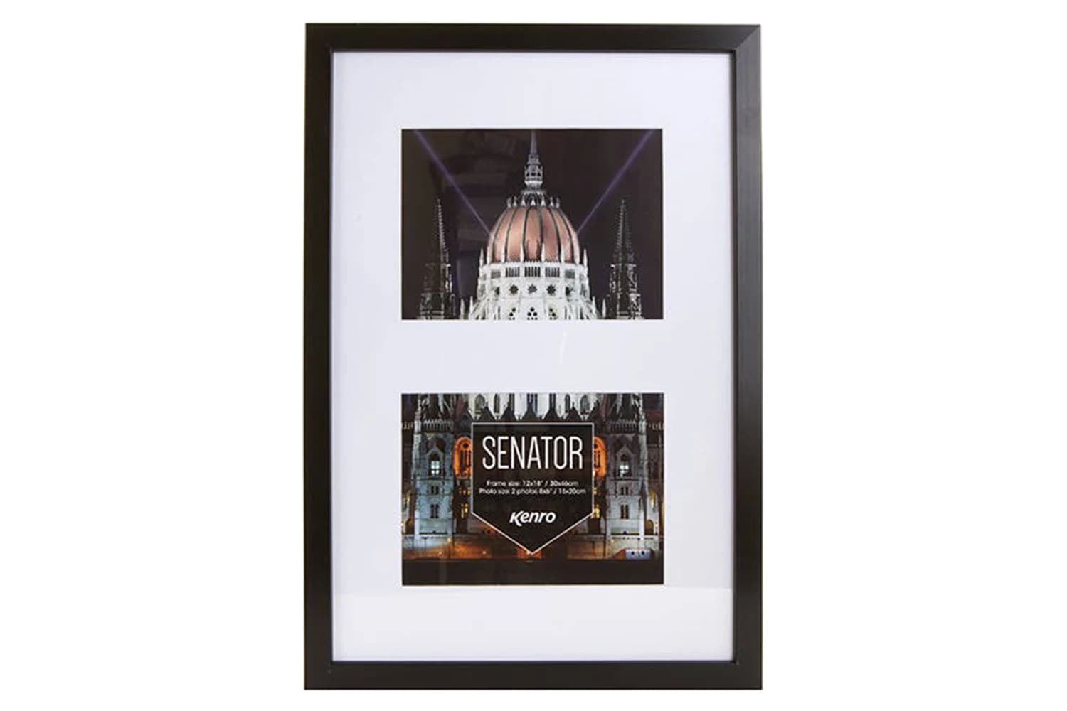 Kenro Senator 12x18" Wood Frame | Black