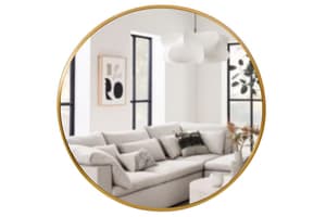 Harvey Norman Modena Round Wall Mirror
