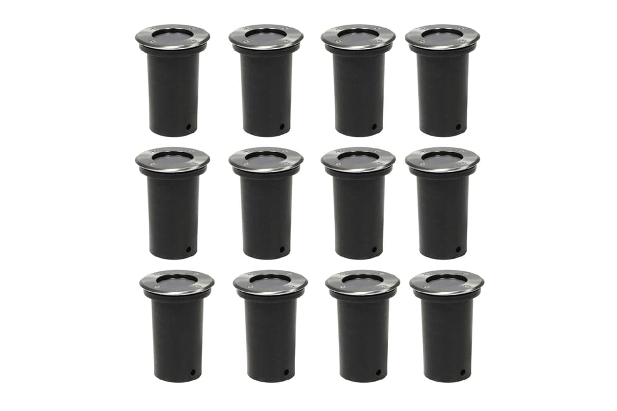 Vidaxl 160436 Outdoor Ground Lights 12 Pcs Round