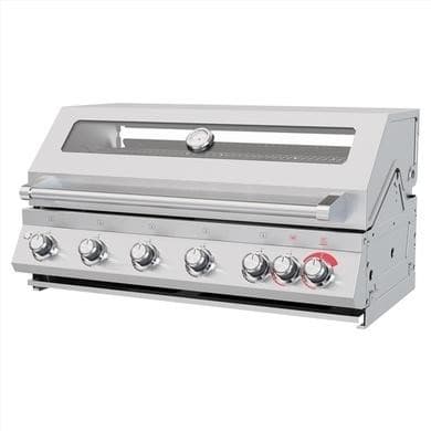 Boss Grill 6 Burner Built-In Gas BBQ - Stainless Steel